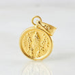 Virgin of Fatima Pendant 0.75gr / 0.8in / 18K Gold