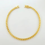 Pulso Franco 4gr / 7 1/2 in / 2.9mm Oro Amarillo +3 18K