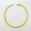 Pulso Franco 4gr / 7 1/2 in / 2.9mm Oro Amarillo +3 18K *