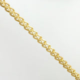 Pulso Franco 4gr / 7 1/2 in / 2.9mm Oro Amarillo +3 18K *