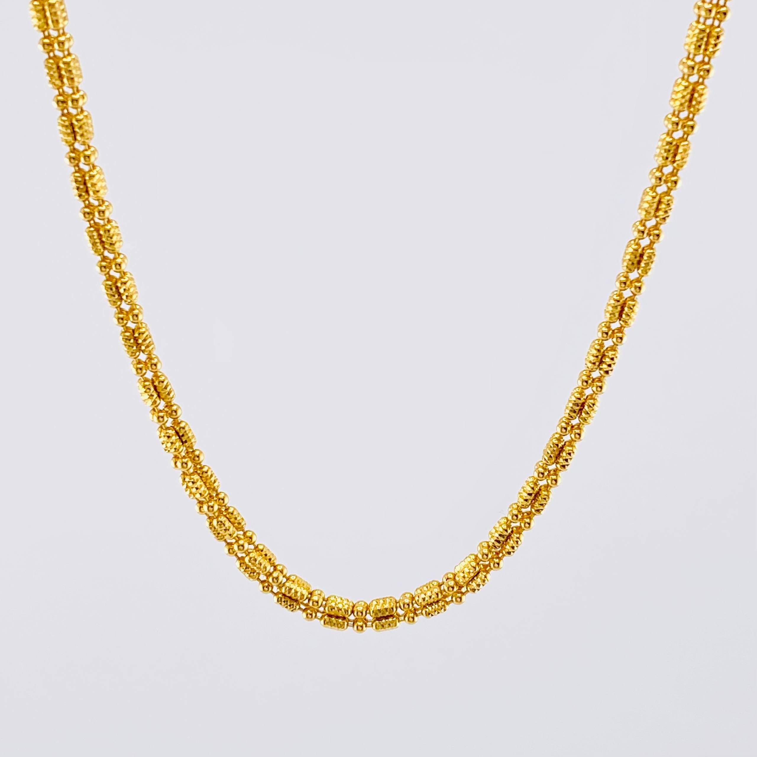 Ice Chain 22.05gr / 23 1/2 in / 3mm Yellow Gold +4 18K