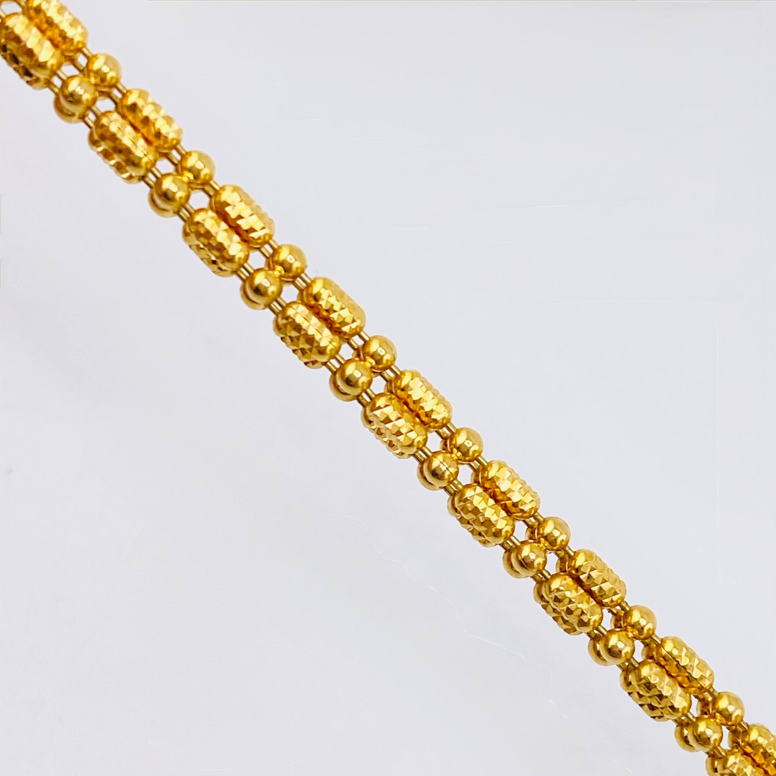 Ice Chain 22.05gr / 23 1/2 in / 3mm Yellow Gold +4 18K