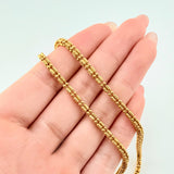 Ice Chain 22.05gr / 23 1/2 in / 3mm Yellow Gold +4 18K