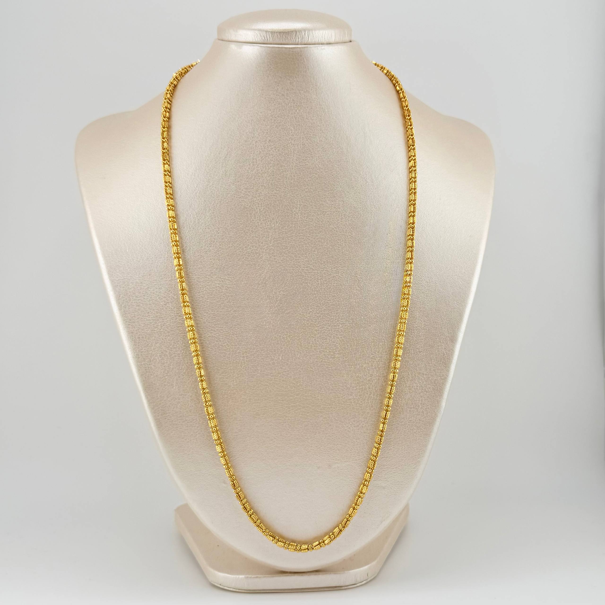 Ice Chain 22.05gr / 23 1/2 in / 3mm Yellow Gold +4 18K