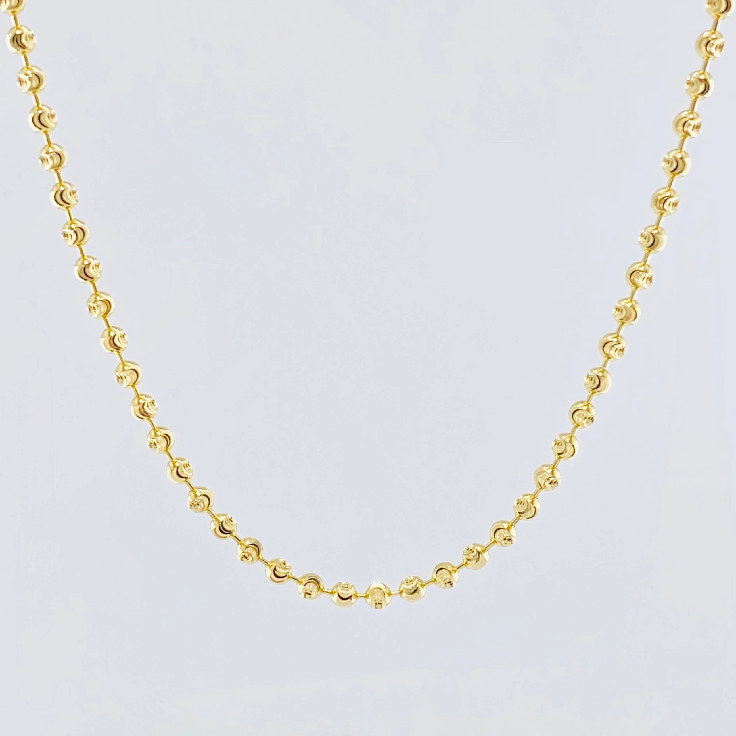 Cadena Militar Media Militar 13.7g / 18 3/4 in / 3.65mm Oro Amarillo 18K
