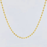 Cadena Militar Media Militar 13.7g / 18 3/4 in / 3.65mm Oro Amarillo 18K