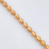 Pulso Militar Media Luna 10.3gr / 8 1/4 in / 5mm Oro Rosa Nac.Esp. 18K ©