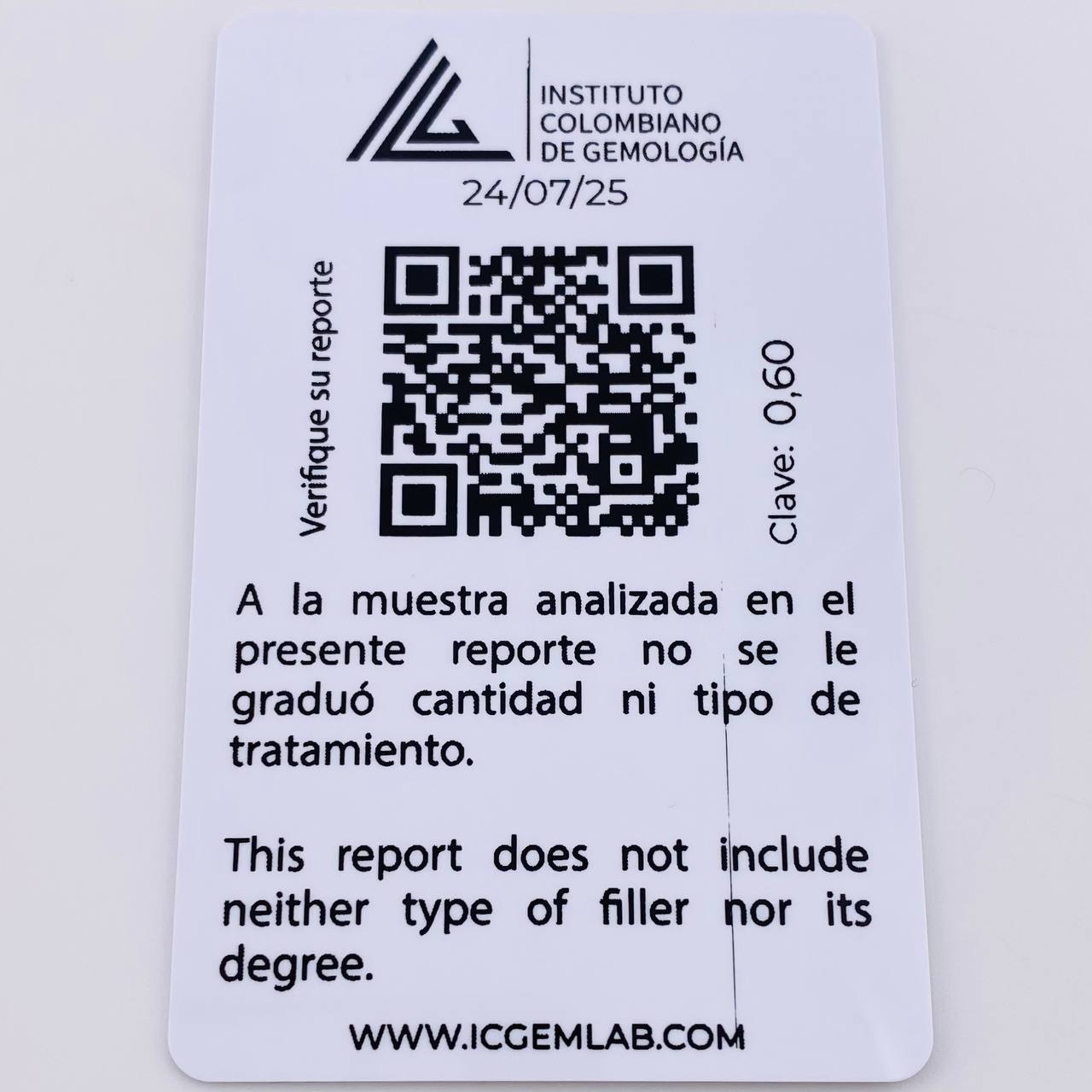 Herraje Corazon Cuatro Garras 60pts Esmeralda 0.75gr / 1/2 in / Oro Amarillo 18K