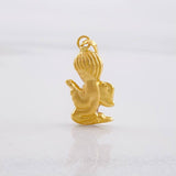 Dije Angel de la Guarda 0.5g / 3/4 in Oro Amarillo 18K