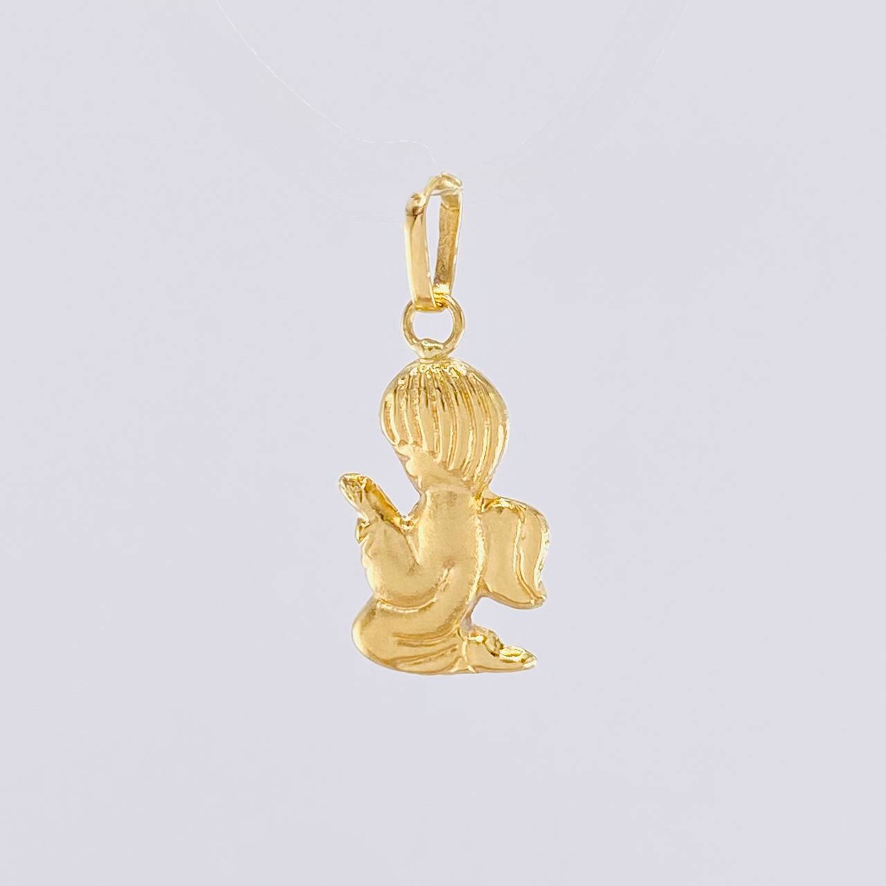 Dije Angel de la Guarda 0.5g / 3/4 in Oro Amarillo 18K