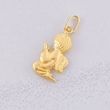 Dije Angel de la Guarda 0.5g / 3/4 in Oro Amarillo 18K