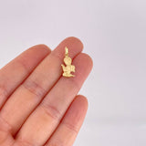 Dije Ángel de la Guarda 0.5g / 3/4 in Oro Amarillo 18K