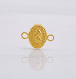 Herraje Virgen de Guadalupe 0.2g / 1/2 in Oro Amarillo 18K