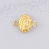 Herraje Virgen de Guadalupe 0.2g / 1/2 in Oro Amarillo 18K