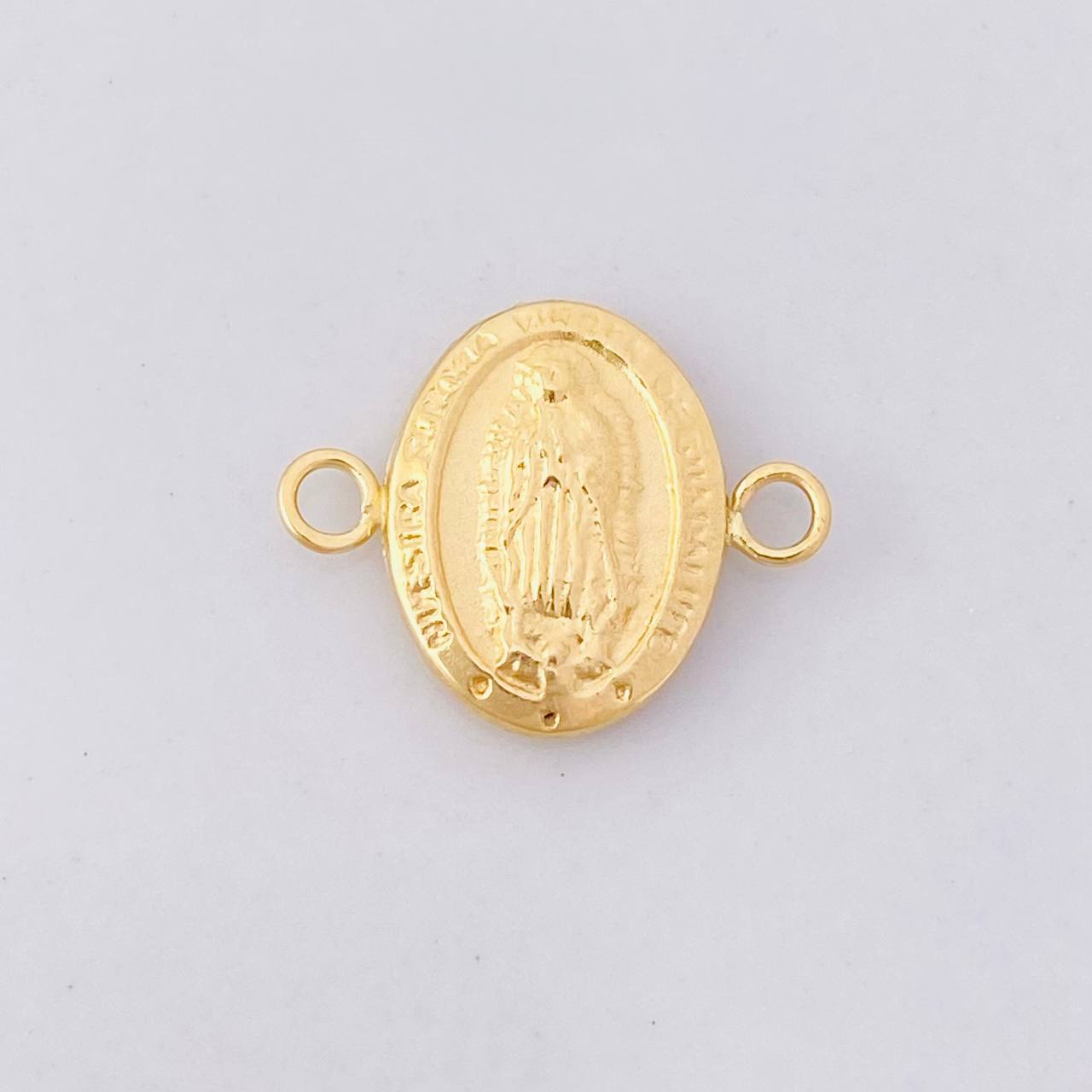 Herraje Virgen de Guadalupe 0.5g / 1/2 in Oro Amarillo 18K