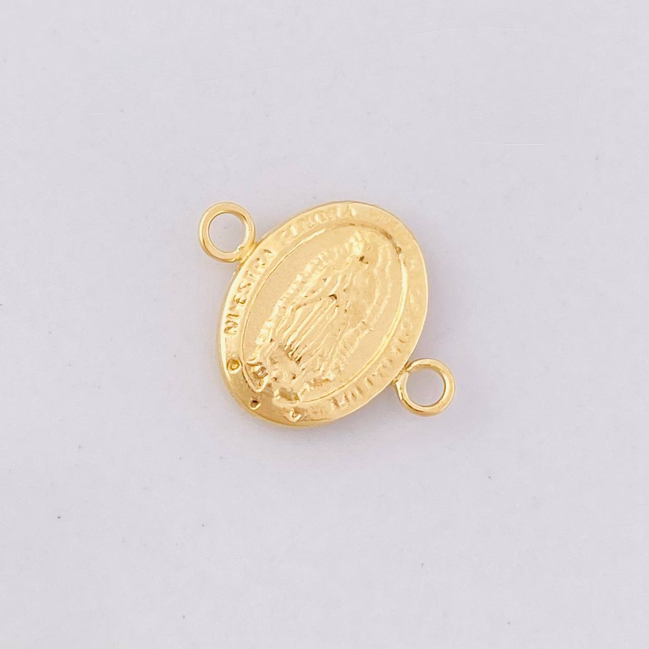 Herraje Virgen de Guadalupe 0.5g / 1/2 in Oro Amarillo 18K