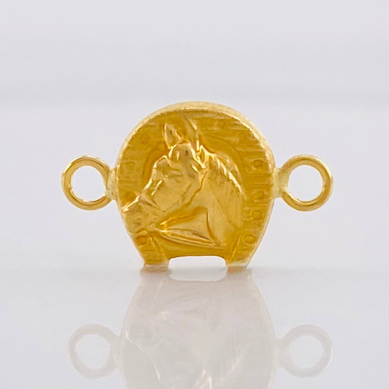 Herraje Herradura Caballo 0.3g / 1/2 in Oro Amarillo 18K