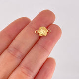 Herraje Herradura Caballo 0.3g / 1/2 in Oro Amarillo 18K