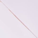 Venetian Chain Set + Heart Pendant Moissanite 1 cts / 2.7g / 16 in 18K White Gold