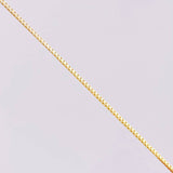 Venetian Chain Set + Moissanite Heart Pendant 1 ct / 2.3g / 18 in Yellow Gold 18K