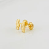 Topos Virgen de Guadalupe 0.65g / in / 4.43mm Oro Amarillo 18K