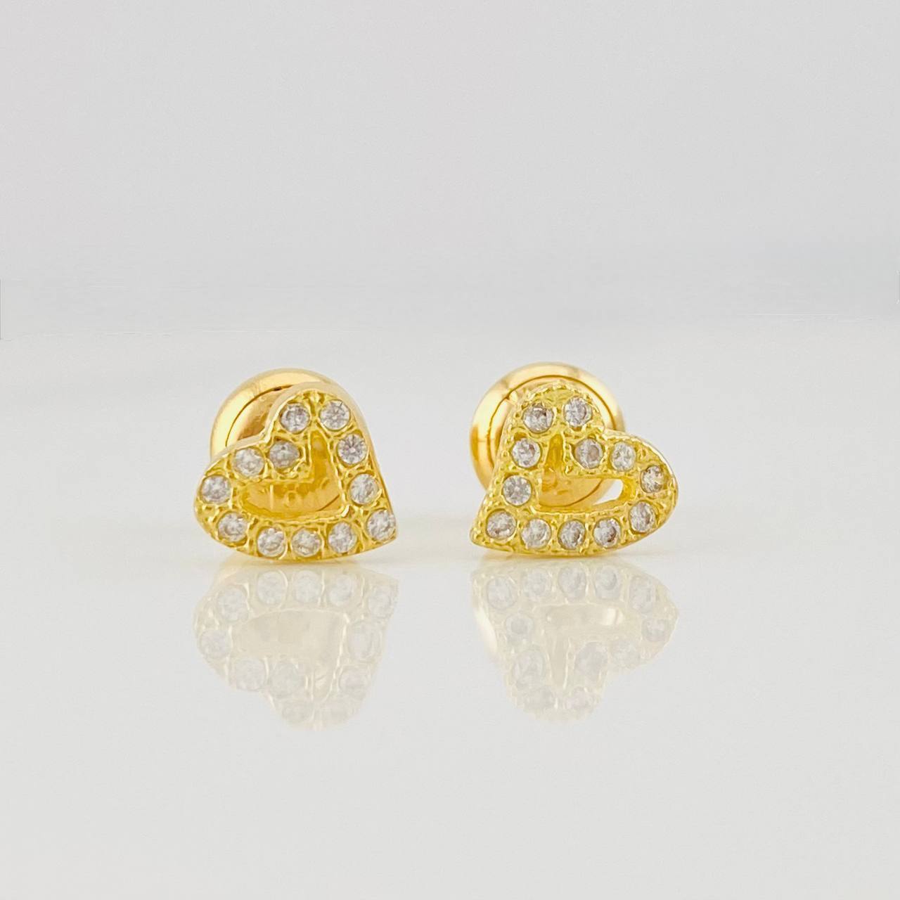 Topos Corazon 1g / in / 6.35mm Oro Amarillo 18K