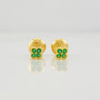 Topos Flor 0.65g / in / 3.5mm Oro Amarillo 18K