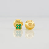 Topos Flor 0.65g / in / 3.84mm Oro Amarillo 18K