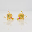 Topos Libélula 0.9g / in / 8.9mm Oro Amarillo 18K