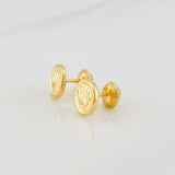 Topos Corona 0.85g / in / 8mm Oro Amarillo 18K