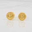 San Benito Stud Earrings 0.85g / in / 7.18mm Yellow Gold 18K