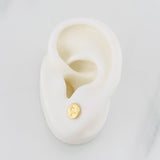 Topos San Benito 0.75g / in / 7.11mm Oro Amarillo 18K
