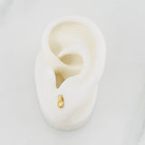 Topos Bolsa de Dinero 0.6g / in / 6.84mm Oro Amarillo 18K
