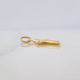 Dije Cruz 0.45gr / 3/4 in / Oro Amarillo 18K &