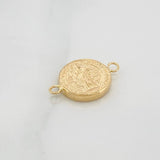 Herraje San Benito 0.7gr / 3/4 in / Oro Amarillo 18K &