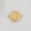 Herraje San Benito 0.7gr / 3/4 in / Oro Amarillo 18K &