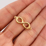 Herraje Infinito 1gr / 1 in / Oro Amarillo 18K &