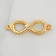 Herraje Infinito 1.2gr / 1 in / Oro Amarillo 18K &