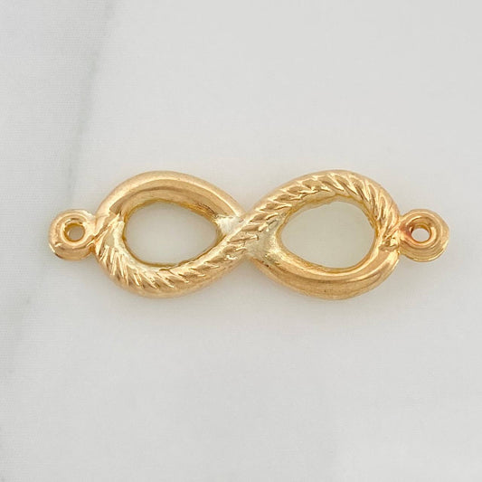 Herraje Infinito 1.2gr / 1 in / Oro Amarillo 18K &