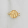 Herraje San Benito 0.45gr / 3/4 in / Oro Amarillo 18K &