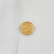 Herraje Medalla Fe 0.85gr / 1/2 in / Oro Amarillo 18K &