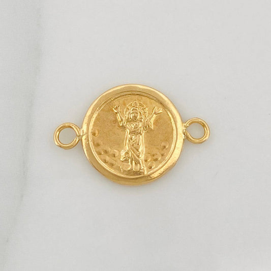 Charm Divine Child 0.55gr / 3/4 in / 18K Yellow Gold &