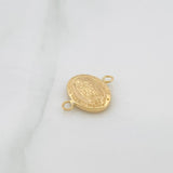 Herraje Virgen De Guadalupe 0.75gr / 3/4 in / Oro Amarillo 18K &