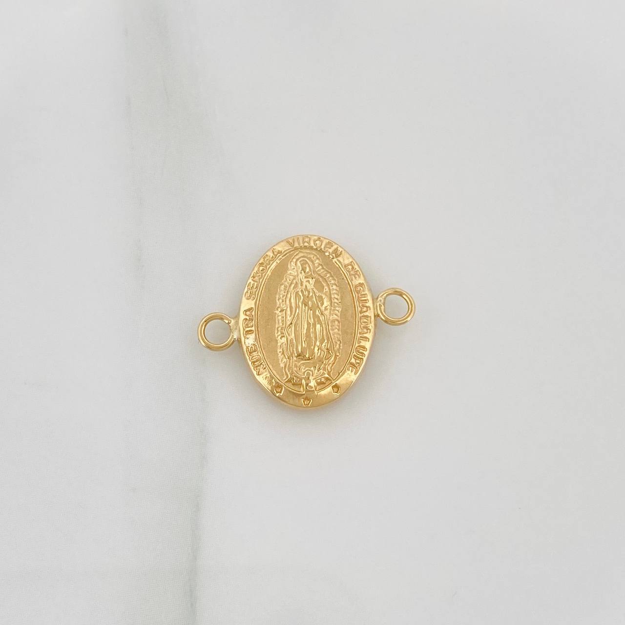 Herraje Virgen De Guadalupe 0.75gr / 3/4 in / Oro Amarillo 18K &