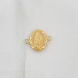 Herraje Virgen De Guadalupe 0.75gr / 3/4 in / Oro Amarillo 18K &