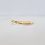 Pendant Miraculous Virgin 0.65gr / 3/4 in / 18K Yellow Gold &