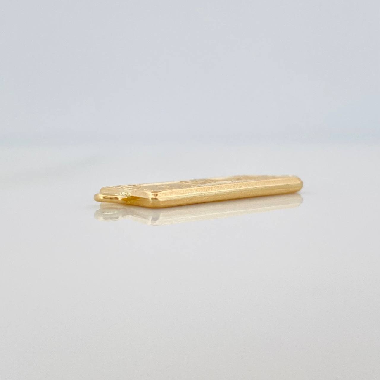Herraje One Dólar 1.4gr / 1 in / Oro Amarillo 18K &