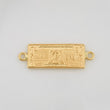 Herraje One Dólar 1.4gr / 1 in / Oro Amarillo 18K &