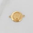 Herraje Corona 1gr / 3/4 in / Oro Amarillo 18K &