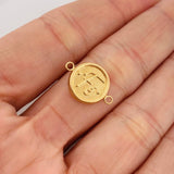 Herraje Fe 0.85gr / 3/4 in / Oro Amarillo 18K &